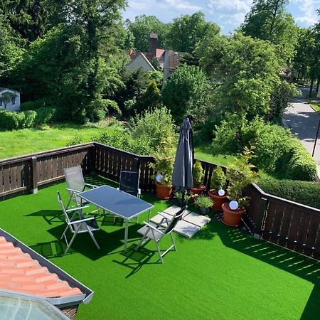 Ferienwohnung Zum Schloss Halbe Ngoại thất bức ảnh