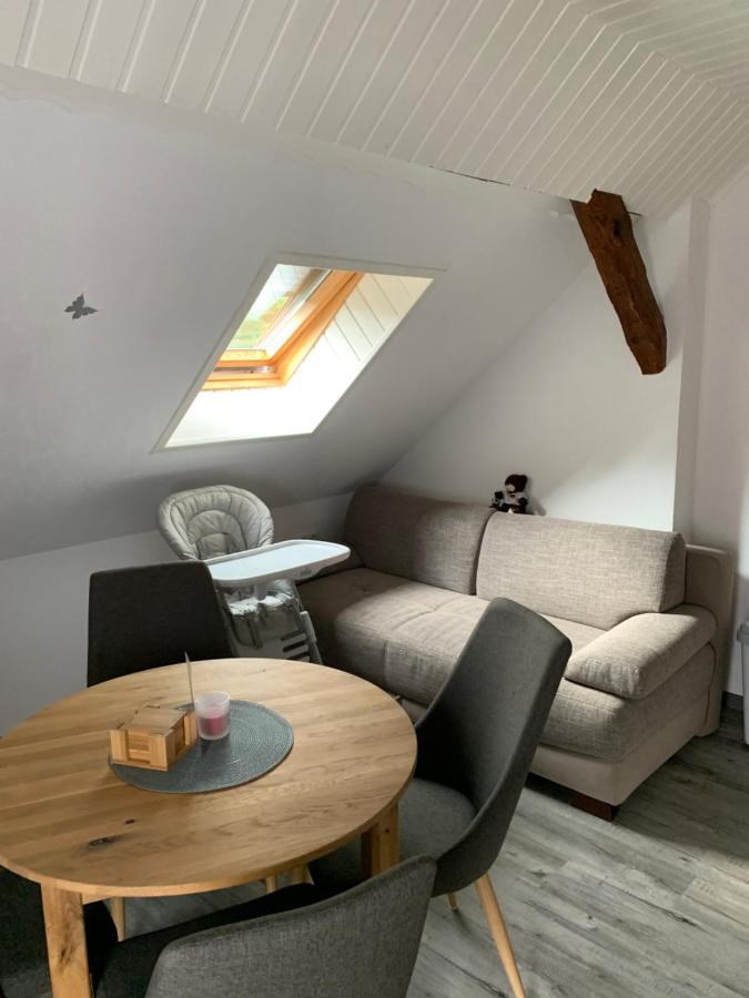 Ferienwohnung Zum Schloss Halbe Ngoại thất bức ảnh
